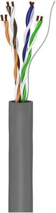 Изображение Goobay CAT 5e kabel sieciowy, U/UTP, Szary - Dugo kabla 305 m