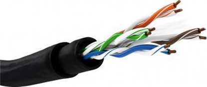 Изображение Goobay goobay CAT6 outdoor patch cable U / UTP black 305m