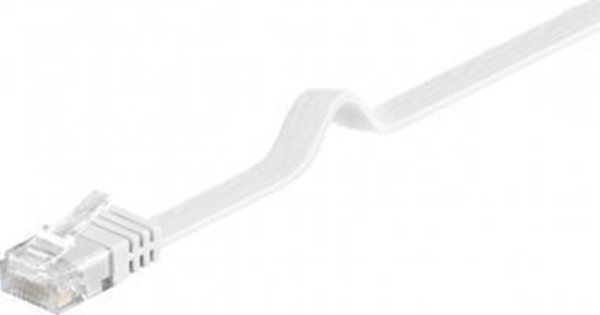 Picture of Goobay goobay Patchk. Cat6 U/UTP flach wh 15,0m - 95157