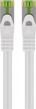 Attēls no Goobay Kabel krosowy CAT 8.1 z certyfikatem GHMT, S/FTP (PiMF), biay - Dugo kabla 1 m