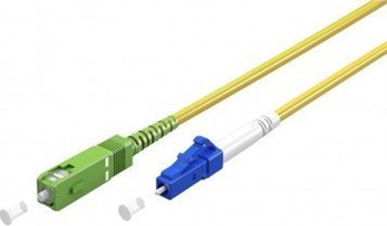 Изображение Goobay Kabel wiatowodowy (FTTH), Singlemode (OS2) Yellow, óty (Simplex), 10 m - Dugo kabla 10 m
