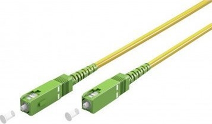 Изображение Goobay Kabel wiatowodowy (FTTH), Singlemode (OS2) Yellow, óty (Simplex), 5 m - Dugo kabla 5 m