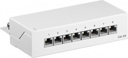 Attēls no Goobay Patch panel biurkowy STP kat.6A 8-portowy 62067