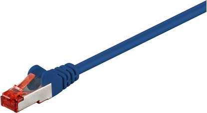 Picture of Goobay RJ-45/RJ-45, kat.6, S/FTP, niebieski, 2m (68268)