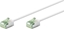 Attēls no Goobay Ultra-elastyczny CAT 8.1 kabel krosowy, slim, U/FTP, biay - Dugo kabla 0.25 m