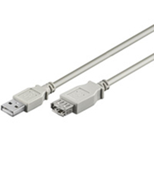 Picture of Goobay USB-A - USB-A Cable 0.6 m White (68624)