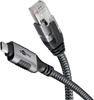 Picture of Goobay | USB-A 3.1 to RJ45 Ethernet Cable, 1 m | 70696 | Black