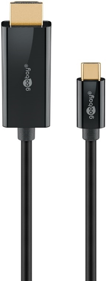 Picture of Goobay USB-C to HDMI Cable 4K at 60 Hz, 1 m | 75696