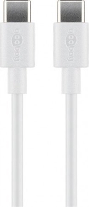 Изображение Goobay USB-C,Charging and Sync Cable, 2 m, white | Goobay