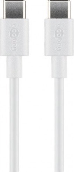 Picture of Goobay USB-C,Charging and Sync Cable, 2 m, white | Goobay
