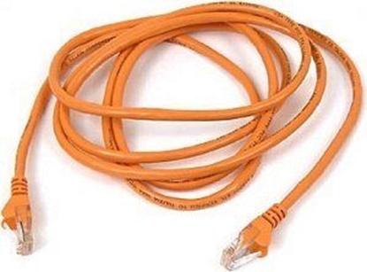 Изображение Goobay Wentronic goobay - Patch Cable - RJ-45 (M) to RJ-45 (M) - 1.0m - SFTP, PiMF -Cat.7 Raw Cable - Halogen Free, Shaped, without Hook - Orange (91588)