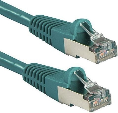 Изображение Goobay Wentronic Goobay - Patch Cable - RJ-45 (M) to RJ-45 (M) - 2.0m - SFTP, PiMF -Cat.7 Raw Cable - Pressed, Halogen Free - Green (91604)