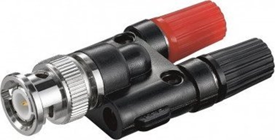 Picture of Goobay Wtyk BNC   2 gniazda bananowe 4 mm