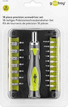 Picture of Goobay Zestaw wkrtaków precyzyjnych 18 sztuk (74006)
