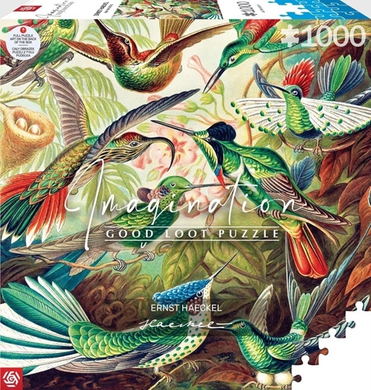 Picture of Good Loot Good Loot Puzzle: Ernst Haeckel - Hummingbirds (1000 elementów)