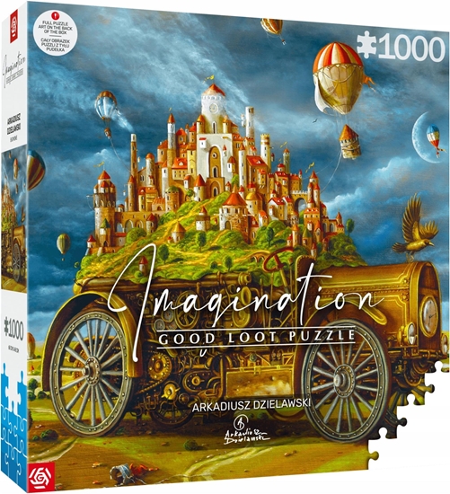 Picture of Good Loot Puzzle: Imagination - Arkadiusz Dzielawski - Wielka Przeprowadzka (1000 elementów)