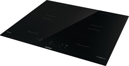 Picture of Gorenje | Hob | GI6401BSCE | Induction | Number of burners/cooking zones 4 | Touch | Timer | Black