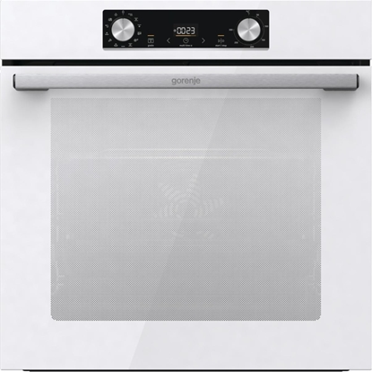 Изображение Gorenje | Oven | BOS6737E06WG | 77 L | Multifunctional | EcoClean | Mechanical control | Steam function | Height 59.5 cm | Width 59.5 cm | White