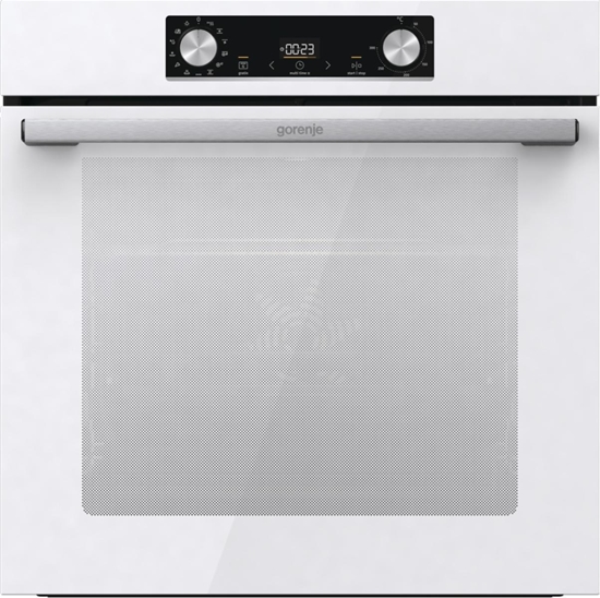 Изображение Gorenje | Oven | BOS6737E06WG | 77 L | Multifunctional | EcoClean | Mechanical control | Steam function | Height 59.5 cm | Width 59.5 cm | White
