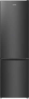 Picture of Gorenje | Refrigerator | NRK6202EBXL4 | Energy efficiency class E | Free standing | Combi | Height 200 cm | No Frost system | Fridge net capacity 235 L | Freezer net capacity 96 L | Display | 38 dB | Black