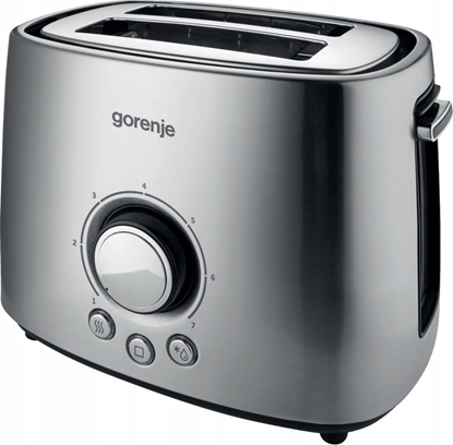 Picture of GORENJE T1000E Toaster, Power 1000 W, Stainless Steel