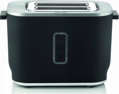 Attēls no Gorenje | Toaster Ora Ito design | T800ORAB | Power 800 W | Number of slots 2 | Housing material Plastic | Black
