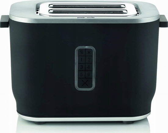 Picture of Gorenje | Toaster Ora Ito design | T800ORAB | Power 800 W | Number of slots 2 | Housing material Plastic | Black