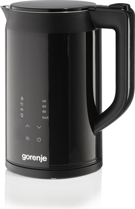 Picture of Gorenje Kettle | K17DWDII | Electric | 2200 W | 1.7 L | Stainless Steel | 360° rotational base | Black