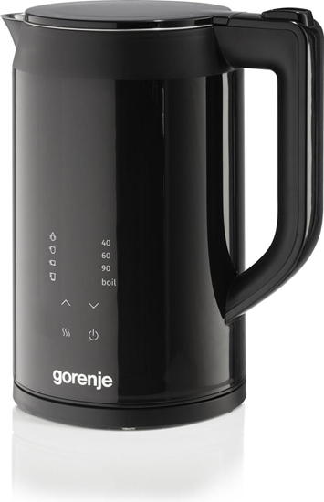 Picture of Gorenje Kettle | K17DWDII | Electric | 2200 W | 1.7 L | Stainless Steel | 360° rotational base | Black