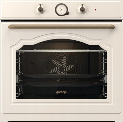 Attēls no Gorenje Oven | BOS67372CLI | 77 L | Multifunctional | AquaClean | Mechanical | Steam function | Height 59.5 cm | Width 59.5 cm | Sandy
