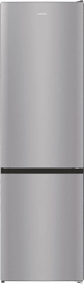 Picture of Gorenje Refrigerator | NRK6202ES4 | Energy efficiency class E | Free standing | Combi | Height 200 cm | No Frost system | Fridge net capacity 235 L | Freezer net capacity 96 L | Display | 38 dB | Grey