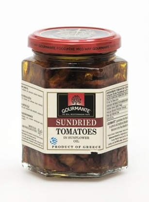 Attēls no GOURMANTE Saulē kaltēti tomāti saulespuķu eļļā, 280ml