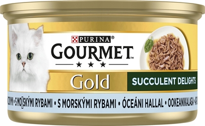 Picture of Gourmet Gourmet Gold Karma dla kotów Succulent Delights z rybami oceanicznymi 85 g