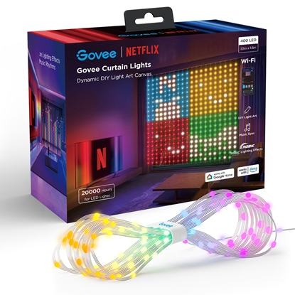 Picture of Govee H70BC Netflix Co-branding LED Strip for Curtains Wi-Fi / Bluetooth / 3m