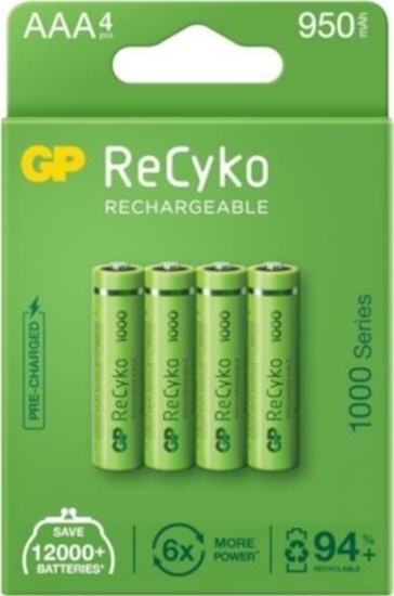 Изображение GP Akumulator ReCyko AAA / R03 950mAh 4 szt.