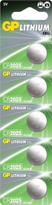 Изображение GP GP Lithium Cell Battery CR2025 - 10-pack