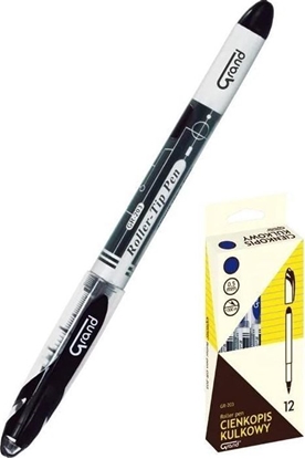 Attēls no Grand Cienkopis kulkowy GR-203 czarny 12szt (411963)