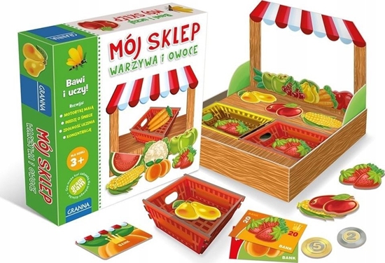 Изображение Granna Gra Mój sklep. Warzywa i owoce