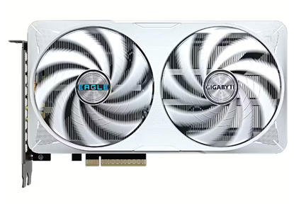 Attēls no Graphics Card|GIGABYTE|NVIDIA GeForce RTX 5060 Ti|8 GB|GDDR7|128 bit|PCIE 5.0 16x|GPU 2617 MHz|Dual Slot Fansink|1xHDMI|3xDisplayPort|GV-N506TEAGLEOCICE-8GD