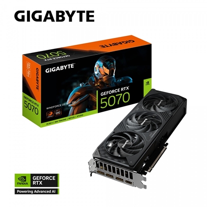 Attēls no Videokarte Gigabyte GeForce RTX 5070 WINDFORCE OC SFF 12G