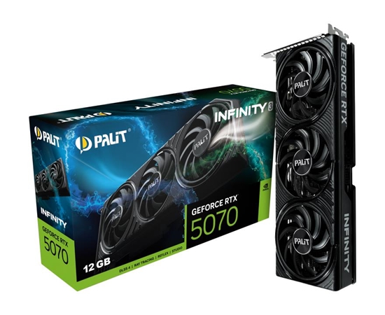 Picture of Videokarte Palit GeForce RTX 5070 Infinity 3 12GB GDDR7