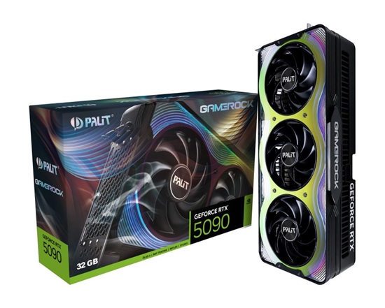 Изображение Palit GeForce RTX 5090 GameRock 32GB GDDR7 Video card