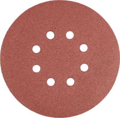 Изображение Graphite Krki cierne (Krki cierne 150 mm, K120, 5 szt., z 8 otworami)