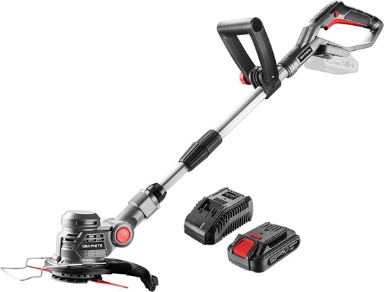 Picture of Graphite Zestaw E+: podkaszarka (58G030) + akumulator 2ah + adowarka 58G030-BC