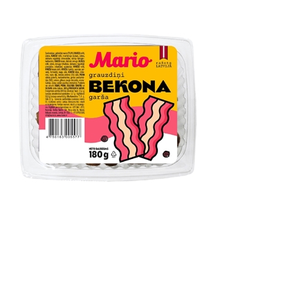 Picture of Grauzdiņi MARIO, ar bekona garšu, 180g