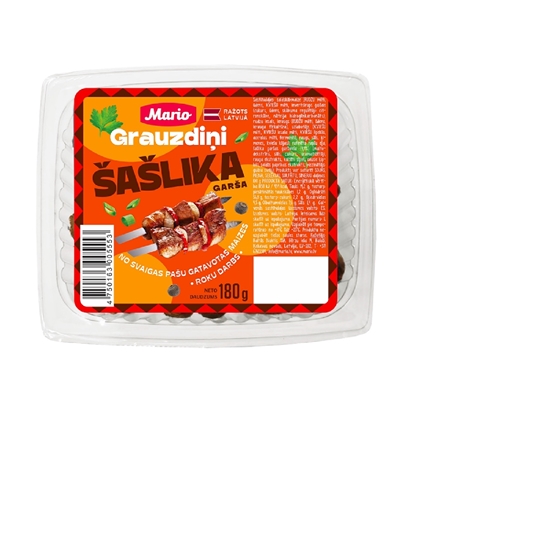 Picture of Grauzdiņi MARIO, ar šašlika garšu, 180g