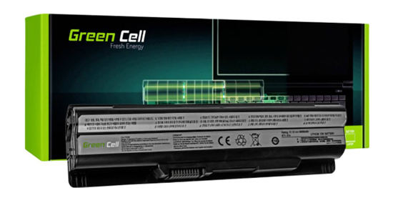 Изображение Green Cell MS05 Laptop Battery 4400mAh / 11.1V