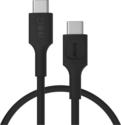 Picture of Kabel USB Green Cell USB-C - USB-C 0.3 m Czarny (5904326376076)