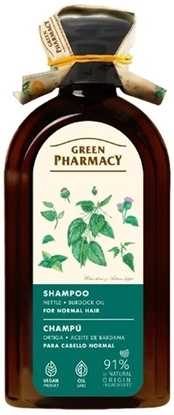 Изображение Green Pharmacy Szampon Pokrzywowo-opianowy do Wosów Normalnych 350ml