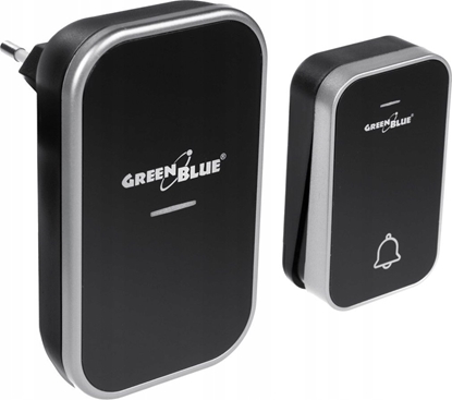 Picture of GreenBlue Dzwonek bezprzewodowy czarny (GB157)